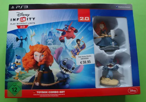 PS3 Disney Infinity 2.0 Toybox Combo Set