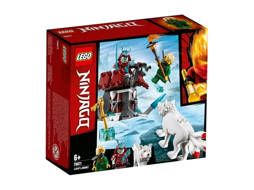 LEGO Ninjago 70671 - Angriff des EIS-Samurai, spannendes Bauset mit 2 Minifiguren und 81 Teilen für kreative Abenteuer ab 6 Jahren