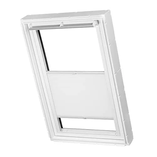 Ventanara® Dachfenster Waben Plissee ohne Bohren für Velux Fenster - Plissee für Velux Dachfenster, einfache Klebemontage ohne Bohren, bietet effektiven Sicht- und Sonnenschutz mit tageslichtdurchlässigem Material.