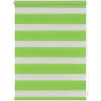 Lichtblick Duo Rollo Klemmfix (Grün, 90x150 cm) - Ohne Bohren - Seitenzug- & Springrollos: Das praktische Klemmrollo bietet flexiblen Sicht- und Lichtschutz ohne Bohren, ideal für Fenster und Türen!