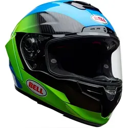 Bell Race Star DLX RSD Corsa Carbon Helm XL - Motorradhelm mit Velocity Flow Ventilation™ für maximale Kühlung und antibakteriellem Innenfutter – ideal für anspruchsvolle Fahrer.