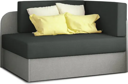 Mid.you Récamiere in Grau und Mintgrün - Stylische Textil-Récamiere für das Wohnzimmer, 104x60x75 cm, bietet zusätzlichen Komfort und eine moderne Farbakzentuierung.