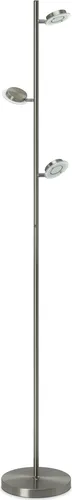 3-flg LED Stehleuchte 12.5 Watt - dimmbar - Moderne Stehlampe mit 3 Stufen Dimmfunktion, ideal für gemütliche Beleuchtung in jedem Raum. Hohe Lichtleistung von 3x 400 Lumen und langlebige LED-Technologie.