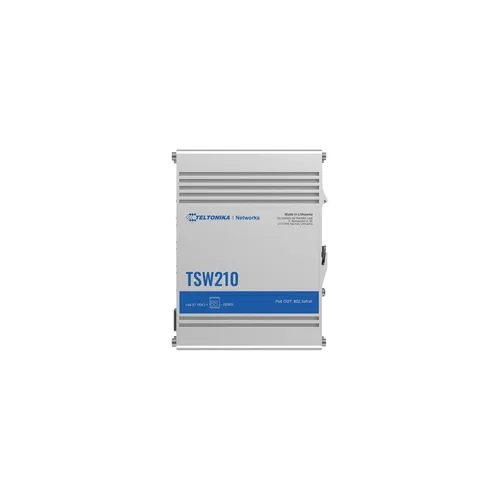 Teltonika IP30 Industrie 8-Port 1Gbit Switch - 2-Port SFP, extrem temperaturbeständig von -40°C bis +75°C für anspruchsvolle Umgebungen