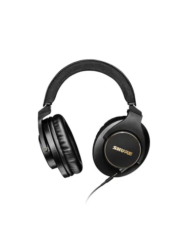 Shure SRH840A Professionelle Studio Kopfhörer - Kopfhörer für Studio und Bühne, mit ausgewogenem Klang und hohem Tragekomfort für lange Sessions.