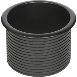 Evoline Port Ersatz Manchette ø 102 mm – Zubehör für Steckdosen - Praktische Ersatz Manchette aus schwarzem Kunststoff für EVOline Ports mit einem Einbaudurchmesser von 102 mm. Ideal für eine einfache und sichere Installation.