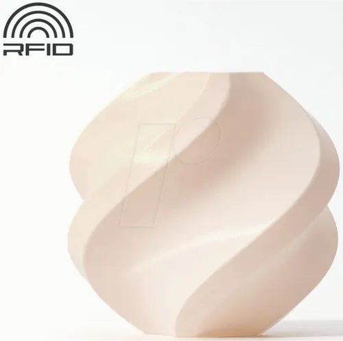 BL A00-P0-SPLFR - PLA Basic Filament, Beige, 1,75 mm, 1 kg - Filament für 3D-Drucker mit RFID-Technologie für einfaches Drucken. Ideal für präzise Ergebnisse, ohne mühsame Einstellungen. Große Farbauswahl und hohe Qualität!