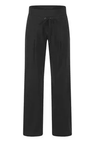 Raffaello Rossi Damen Joggerpants CANDICE STRAIGHT schwarz, Größe 42 - Damen-Hosen mit geradem Beinverlauf aus hochelastischem, schnelltrocknendem Hightech Jersey – ideal für Komfort und Stil im Alltag.