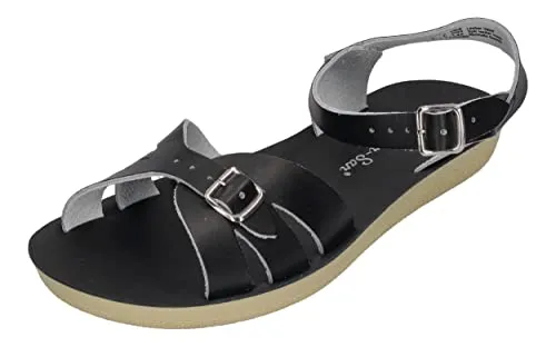 Salt-Water Sandals BOARDWALK 1906 - schwarze Sandalen für Abenteuer - Wanderschuhe, strapazierfähige und wasserfeste Sandalen, perfekt für Strand und Freizeit