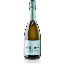 Sacchetto Prosecco Oro Extra Dry Spumante - Fruchtiger Sacchetto Prosecco Extra Dry Spumante, ideal als Aperitif. Mit wenig Säure und angenehmem Geschmack, perfekt für gesellige Anlässe.