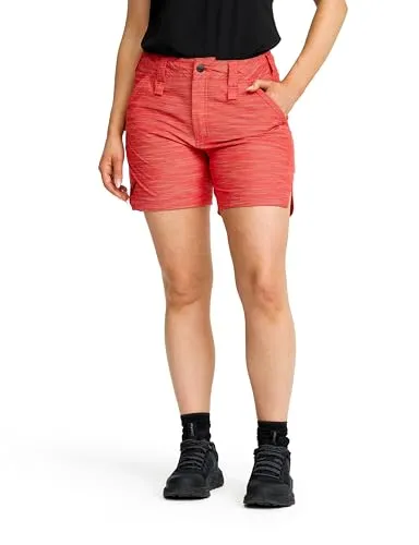 RevolutionRace Damen Hike & Dive Shorts, Hybrid Wandershorts für Outdoor-Aktivitäten - Wanderhosen mit mehreren praktischen Taschen und schnell trocknendem Gewebe, ideal für Erkundungen im Wasser und an Land.