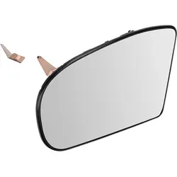 F.BECKER Spiegelglas, Außenspiegel 61410049 links für Mercedes