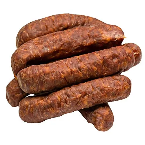 Food-United Wurst – KAMINWURZEN 3 Stk. 270g Südtiroler-Art aus Schwein und Rind geräuchert würzig ideale Brotzeit-Marende-Jause Handwurst für Rohverzehr