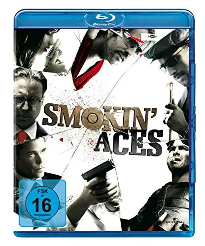 Smokin' Aces [Blu-ray] - Actionthriller mit packender Story, freigegeben ab 16 Jahren für spannende Filmabende.
