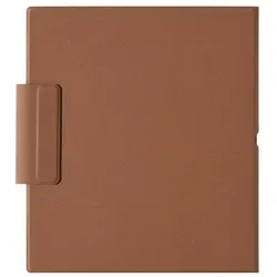ONYX BOOX Note Air5 C Schutzhülle - Orange - Hochwertige Kunstleder-Schutzhülle mit weicher Mikrofaser-Innenseite. Magnetisches Cover und vielseitiger Dreifachständer für optimalen Komfort. Ideal für E-Book-Reader Zubehör.