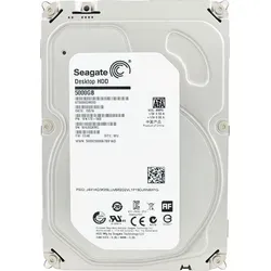 Seagate ST5000DM000 5TB Desktop HDD - 3,5 Zoll interne Festplatte mit 5TB Speicher, ideal für PC und Server. Genießen Sie einen niedrigen Geräuschpegel und eine schnelle SATA III Schnittstelle für optimale Leistung.