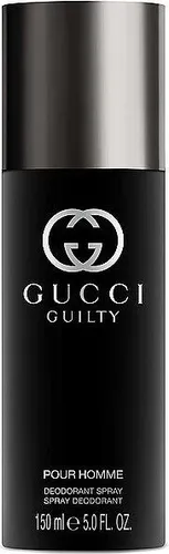 Gucci Guilty Pour Homme Deodorant Spray 150 ml - Deo für Männer, aromatischer Fougère-Duft mit pikantem Rosa Pfeffer und belebender italienischer Zitrone. Ideal für Selbstakzeptanz und moderne Sinnlichkeit.