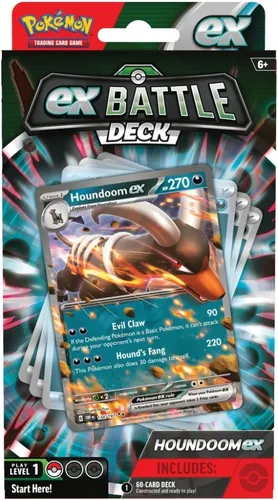 Cards Ex Battle Deck - Houndoom ex Pokemon TCG 5903076515421