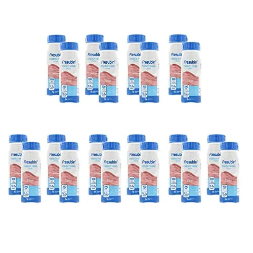 20x 200ml Fresubin Energy Fibre DRINK Erdbeere - im exclusiven ConsuMed Bundle inkl. Produktplakat