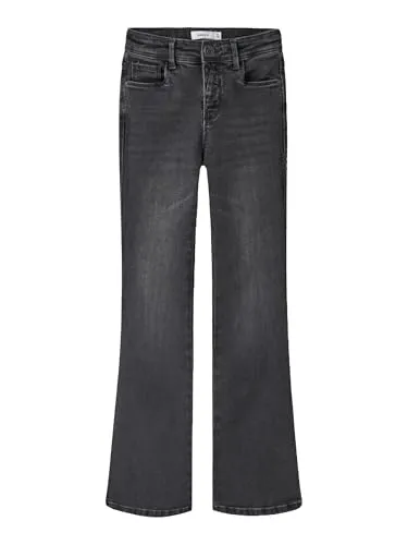 Name It Regular-fit-Jeans NKFPOLLY SKINNY BOOT JEANS 1142-AU NOOS - Stretchjeans mit elastischer Regular Fit Passform, perfekt für jeden Anlass und ideal zu lockeren Oberteilen.