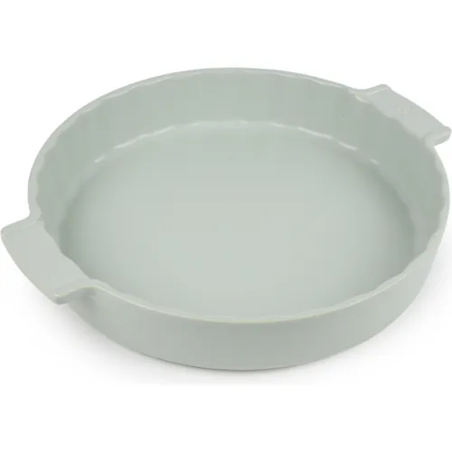 PEUGEOT Quicheform APPOLIA 30cm - Salbeigrün - Hochwertige Keramik Quicheform in elegantem Salbeigrün, ideal für perfekte Quiches und Kuchen. Spülmaschinenfest und langlebig für den täglichen Gebrauch.