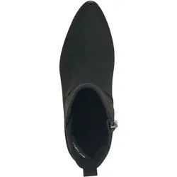 MARCO TOZZI Damen Stiefeletten mit Absatz, Schwarz (Black), 38 EU - Wanderschuhe mit veganem Design und Feel me Sohle für optimalen Tragekomfort und ein Gefühl wie auf Wolken. Ideal für stilvolle Auftritte.
