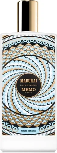 Memo Paris Madurai Eau De Parfum 75 ml - Unisex Duft - Unisex Eau De Parfum mit 75 ml, inspiriert von den blühenden Gärten Indiens, ideal für alle, die ein einzigartiges Dufterlebnis suchen.