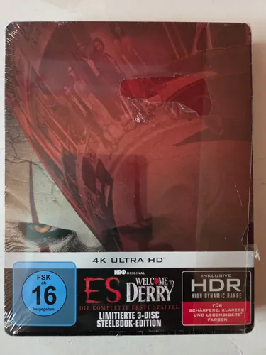 ES: Welcome to Derry (4K Ultra HD - NEU) - Erleben Sie den spannenden Film 'ES: Welcome to Derry' in atemberaubender 4K UHD-Qualität. Perfekt für Filmabende und Sammler von Blu-rays.