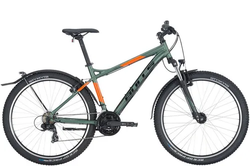Bulls Sharptail Street 1 27,5'' 21-Gang Fahrrad in Grün 2025 - Robustes 27,5" Fahrrad mit 21 Gängen, ideal für Stadtfahrten. Sportliches Design und zuverlässige Ausstattung sorgen für Fahrspaß und Mobilität.