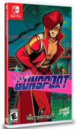Hyper Gunsport - Switch [US Version] - Cyberpunk-Volleyball mit Waffen für Nintendo Switch, spiele mit bis zu 4 Spielern auf einem Bildschirm und erlebe einzigartige Charaktere sowie dynamische Spielregeln!