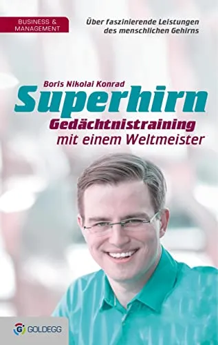 Superhirn - Gedächtnistraining mit einem Weltmeister - Hörbuch über faszinierende Leistungen des menschlichen Gehirns, ideal für alle, die ihr Gedächtnis verbessern und mentale Fähigkeiten steigern möchten.