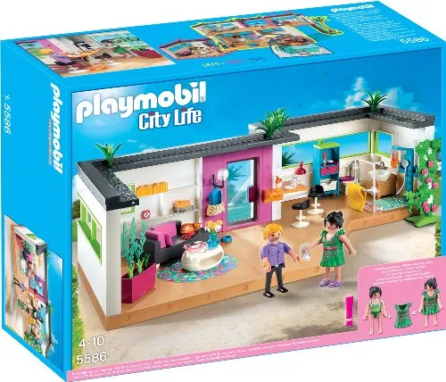 PLAYMOBIL 5586 Gästebungalow - Spielfigur Spielset für unendlichen Spielspaß, robust und kinderfreundlich mit abgerundeten Kanten