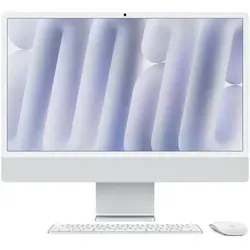 Apple iMac Silber CZ1EH-00300000 - 61cm24‘‘ M4 10-Core CPU, 10-Core GPU, 16GB RAM, 2TB SSD, Standardglas, Magic Keyboard TID