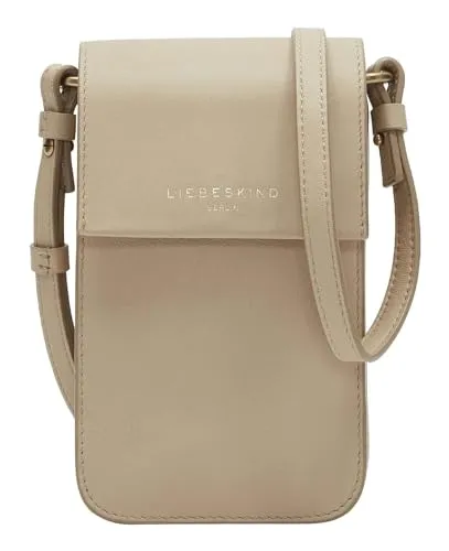 LIEBESKIND BERLIN Lea Mobile Pouch Umhängetasche - Damentaschen, elegante Umhängetasche aus 100% Schafsleder, verstellbarer Tragegurt für individuellen Komfort und ideales Freizeit-Accessoire.