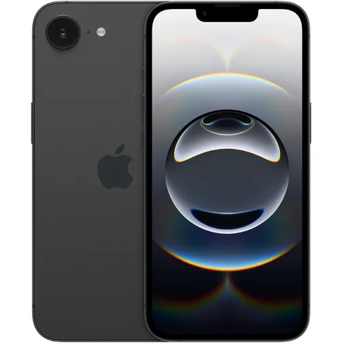 Apple iPhone 16e 256 GB Schwarz - Dual-SIM, Super Retina XDR Display - Handys ohne Vertrag mit 15,5 cm (6.1") OLED-Display, 48 MP Kamera und IP68 Schutz für außergewöhnliche Leistung und Widerstandsfähigkeit.