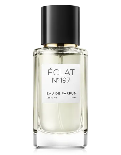 ÉCLAT 197 Damen Parfum 55ml: Blumiger Moschusduft - Damen Eau de Parfum in Reisegröße, ideal für unterwegs. Verzaubert mit pudrigen und blumigen Noten für einen eleganten Auftritt.