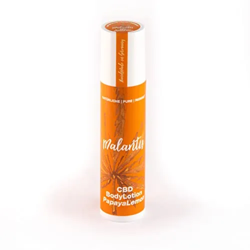 Malantis BodyLotion Papaya Lemon | 200ml | Feuchtigkeitsspendende Körperlotion mit Sheabutter, Panthenol und Aloe Vera | 100% Handmade Naturkosmetik
