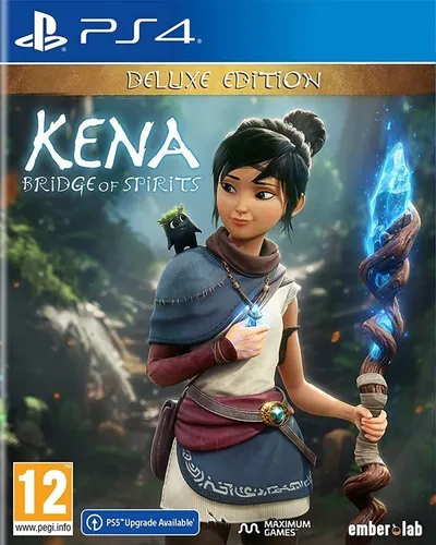 Kena: Bridge of Spirits - Deluxe Edition PS4 - Games - Erlebe die magische Welt von Kena mit exklusiven Inhalten und verbesserten Features in der Deluxe Edition!