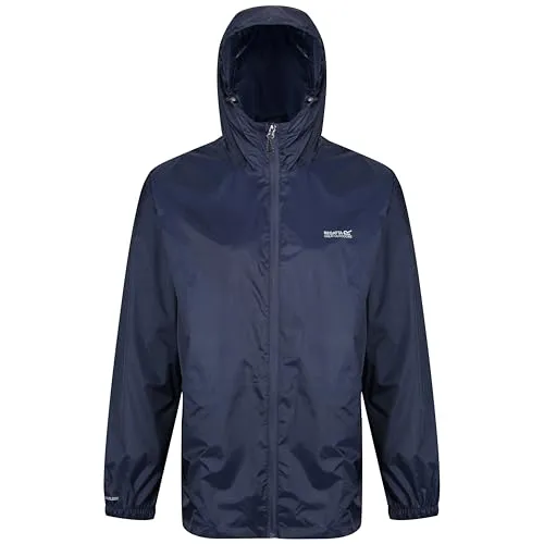 Regatta Pack-It III - Wasserdichte Shell-Jacke mit Kapuze - Funktionsjacke aus leichtem, atmungsaktivem Isolite 5.000 Polyamidgewebe, ideal für Outdoor-Aktivitäten und schützt zuverlässig vor Nässe.