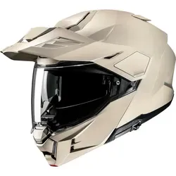 HJC i80 Solid Klapphelm, beige, Größe XS 54-55 - Robuster Klapphelm aus hochwertigem Polycarbonat für optimalen Schutz. Mit fortschrittlichem Belüftungssystem für angenehme Frischluftzirkulation und Pinlock-fähigem Visier für klaren Blick.