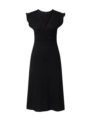 ONLY Sommerkleid ONLMay - Elegantes schwarzes Kleid in M - Kleider, aus 100% Baumwolle, pflegeleicht und perfekt für warme Tage, mit Viertelärmeln und normaler Passform.