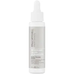 Paul-Mitchell Clean-Beauty Scalp Therapy Drops 50 ml - Haarpflege für gesunde Kopfhaut mit beruhigenden Inhaltsstoffen, die Reizungen lindern und das Haarwachstum unterstützen. Ideal für empfindliche Kopfhaut.