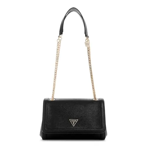 Guess Noelle II Schultertasche 24 cm schwarz - Stilvolle Begleiterin - Handtaschen mit elegantem Design und hochwertiger Verarbeitung, ideal für jeden Anlass.