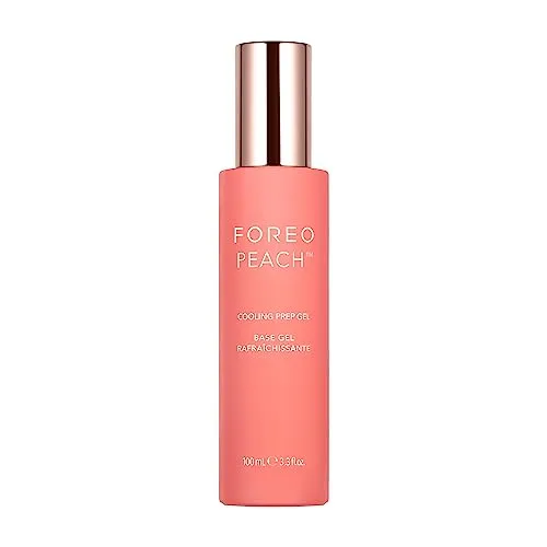 FOREO PEACH Kühlendes Prep-Gel – für Haarentfernungsgeräte – beruhigt, hydriert – 17 Pflanzenextr., HA & Panthenol – Laser-Haarentfernung & IPL – Pflege während/nach Behandlung – 100 ml