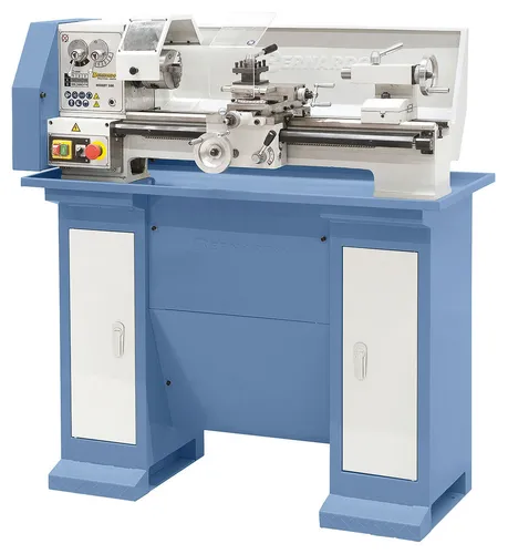 BERNARDO Hobby 500 Leitspindeldrehmaschine - Drehbank für Metallbearbeitung, ideal für Hobbyanwender. Maximale Spindeldrehzahl von 1710 U/min für präzise Ergebnisse.
