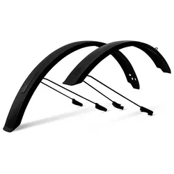 Cube ACID Schutzblechset 65 für 27,5" Mountainbikes - Sonstige Fahrradteile - Das Cube ACID Schutzblechset 65 schützt effektiv vor Schmutz und Nässe, dank der engen Passform und stabilen seitlichen Streben für optimalen Schutz bei jedem Wetter.