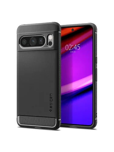 Spigen Rugged Armor - matte black - Google Pixel 8 Pro