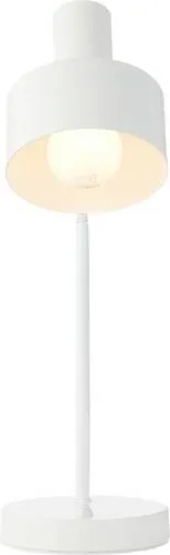 Nordlux Matis Tischlampe - Verstellbarer Lampenkopf, E27, 15W, Weiß - Klemm- & Tischleuchten: Die Matis Tischlampe bietet minimalistisches Design mit verstellbarem Lampenkopf, ideal für Schreibtische oder Regale.