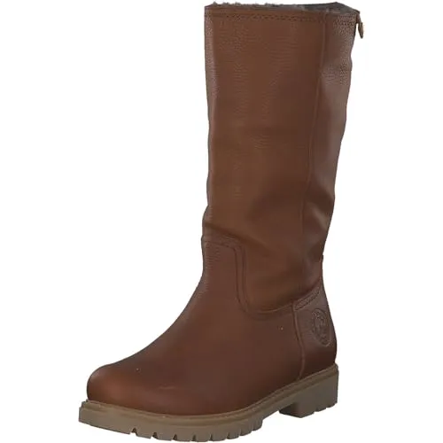Panama Jack Damen Bambina Igloo Kniehohe Stiefel - Wanderschuhe aus hochwertigem Nappa-Leder mit natürlichem Futter, wasserfest und ideal für kalte Tage, hergestellt in Spanien.