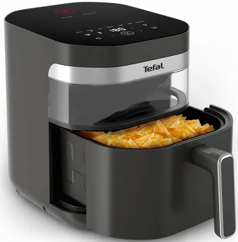 Tefal Easy Fry Infrared EY832H - Schnelle und knusprige Fritteuse - Fritteusen mit Infrarottechnologie für gleichmäßiges Garen und saftige Speisen. Acht automatische Programme für müheloses Kochen.